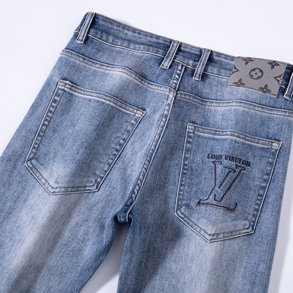 ブランドジーンズ素材ディテール